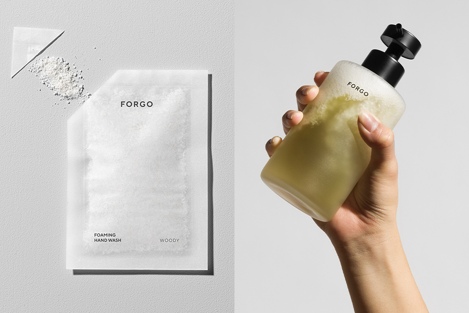 FORGO – aus Pulver wird Handseife – ohne jegliches Plastik