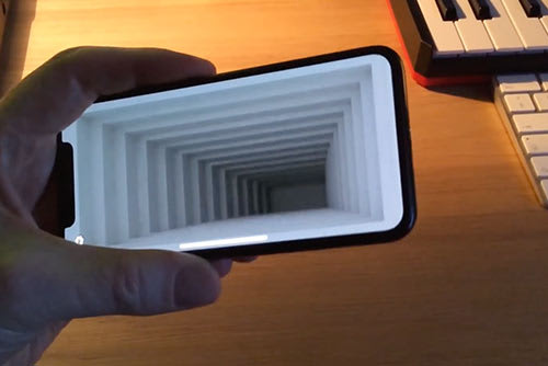 TheParallaxView – Tiefenillusion durch 3D-Kopfverfolgung auf dem iPhone X