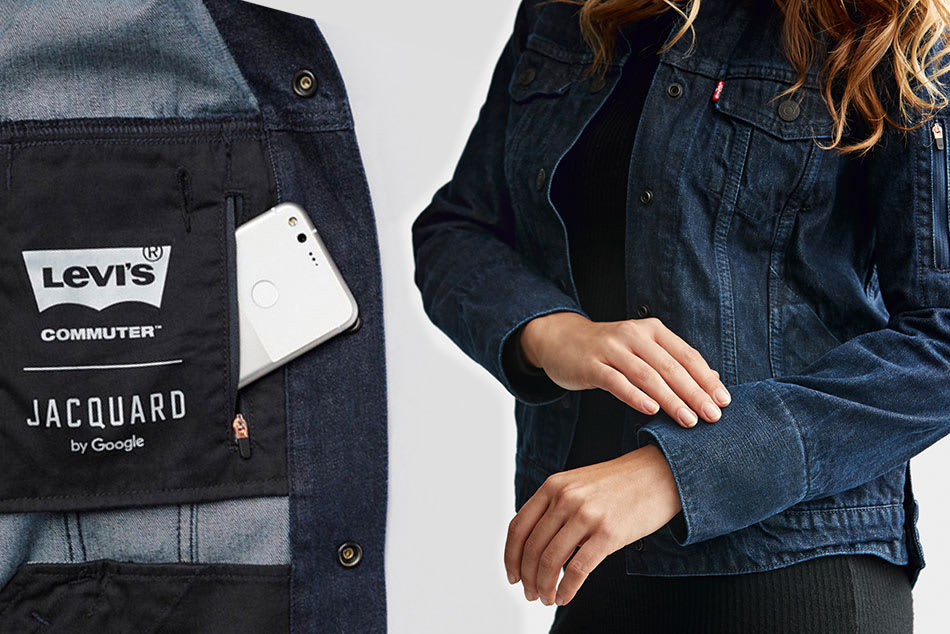 Smarte Jacke von Google und Levis für urbane Radfahrer