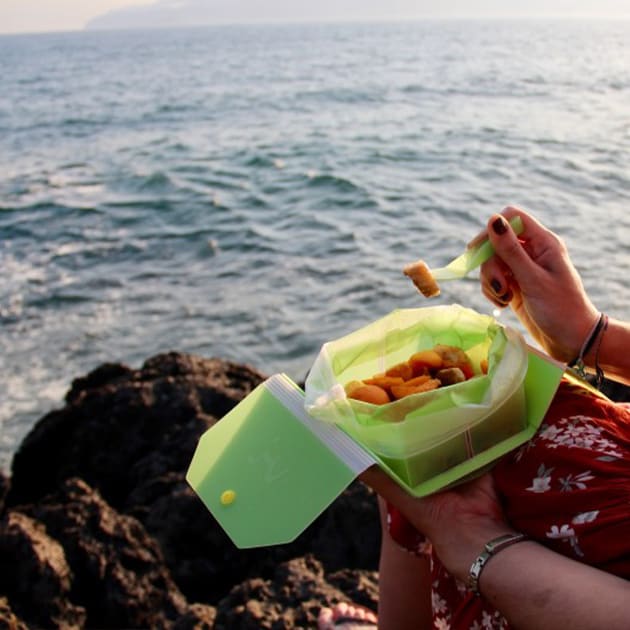 VI: die erste faltbare Lunchbox für die Tasche