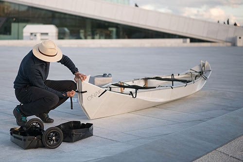 ONAK Kanu das faltbare Kanu, robust, einfach und schnell