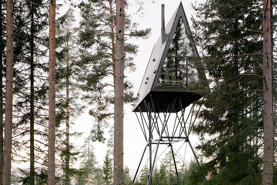 PAN Treetop Cabins – Norwegens schwebende Waldhütten mit unglaublichem Ausblick