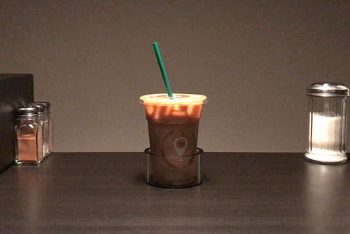 Der Stircle – rührt Kaffee ohne Rührstäbchen