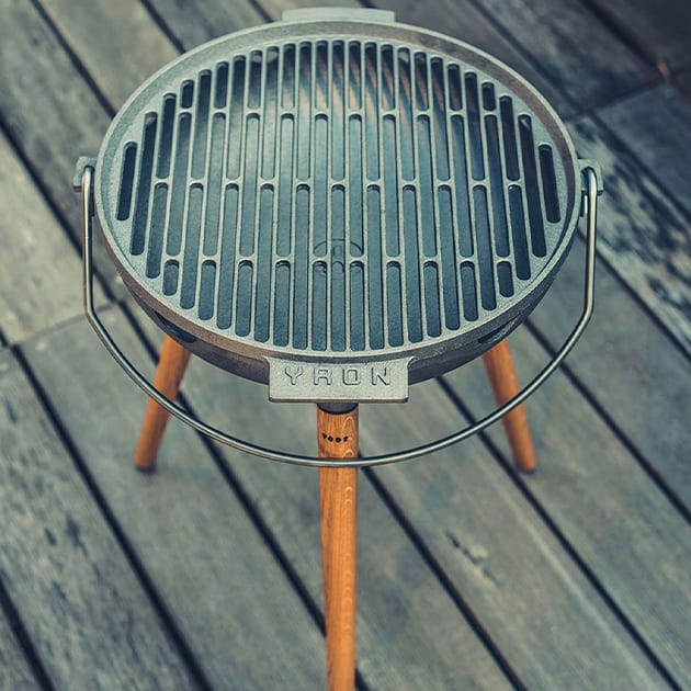 YRON Grill aus Gusseisen made in Germany