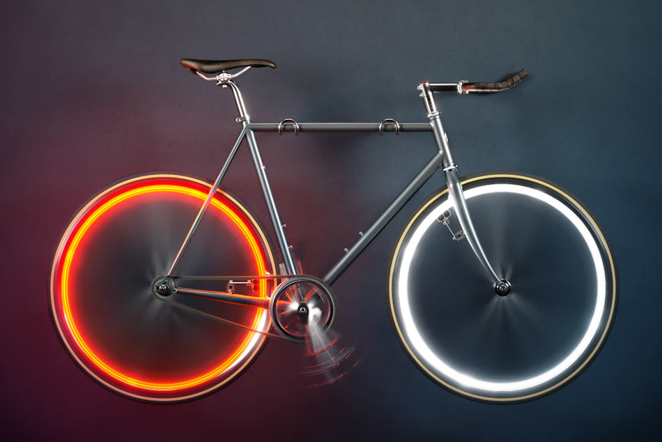 Das Arara Fahrradlicht, benötigt keine Batterien oder Dynamo