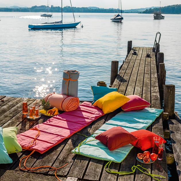 Praktische Strand und Badematte von Weishäupl