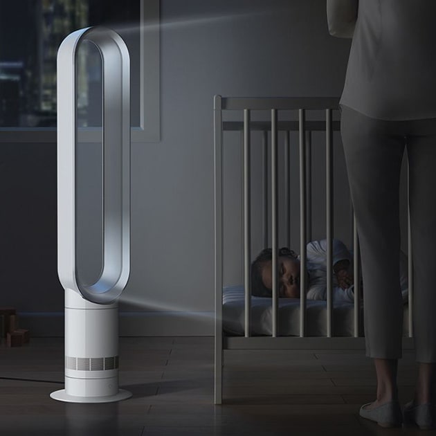 Dyson Cool AM07 Turmventilator - Energieeffizienter Ventilator mit Sleep-Timer Funktion