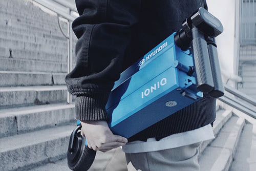 Hyundai IONIQ Scooter. Concept ergänzt E-Mobilitätskonzept