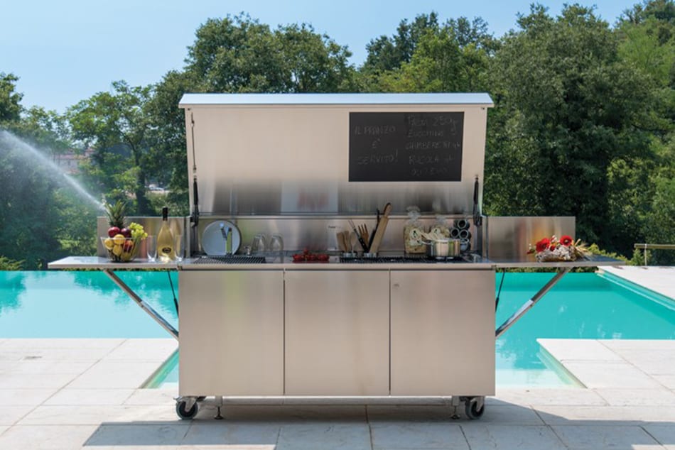 FINALMENTE – die leistungsstarke und kompakte Outdoorküche von Foster