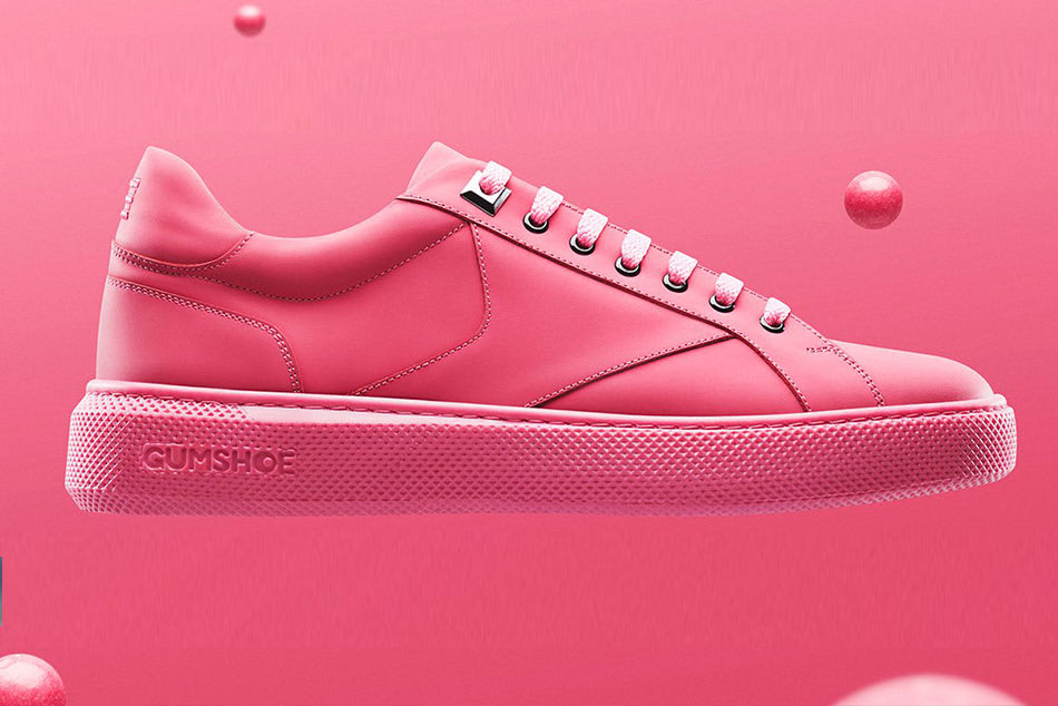 Gumshoe – cooler Sneaker aus benutzten Kaugummis
