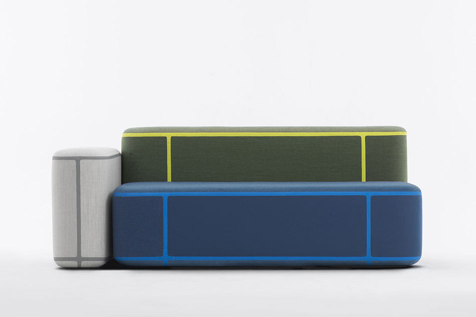 Benjamin Huberts neue innovative modulare Sitzgruppen für Moroso