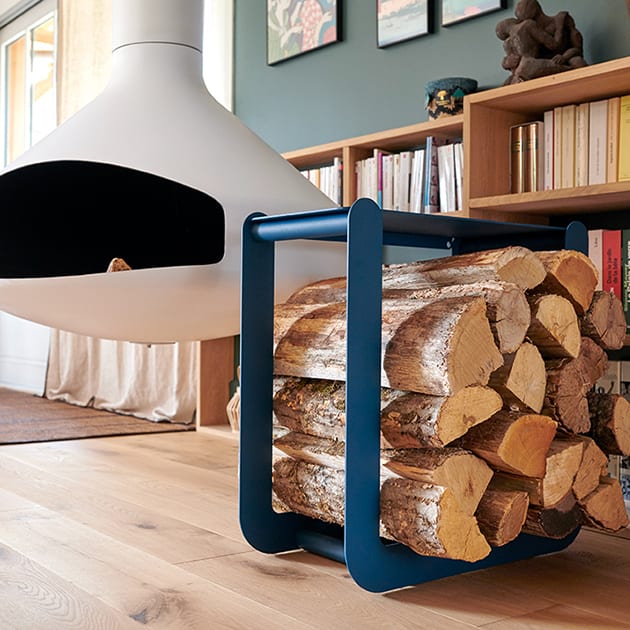 Holztrage und Beistelltisch ‚Nevado‘ von fermob