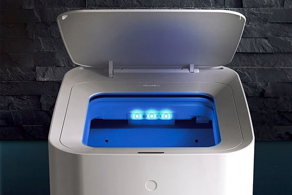 Smart Mülleimer townew – wechselt & verschließt Mülltüten von selbst