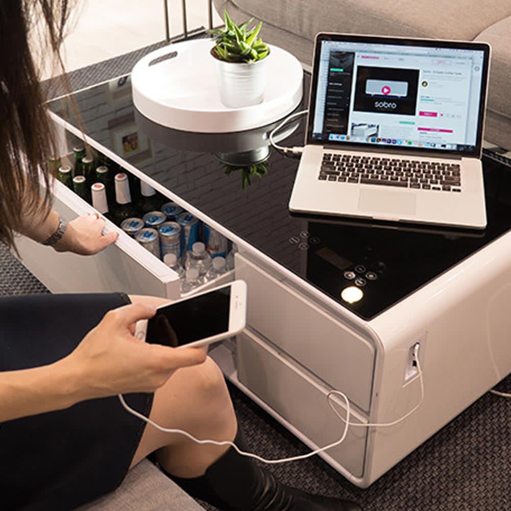 Sobro Hightech-Couchtisch