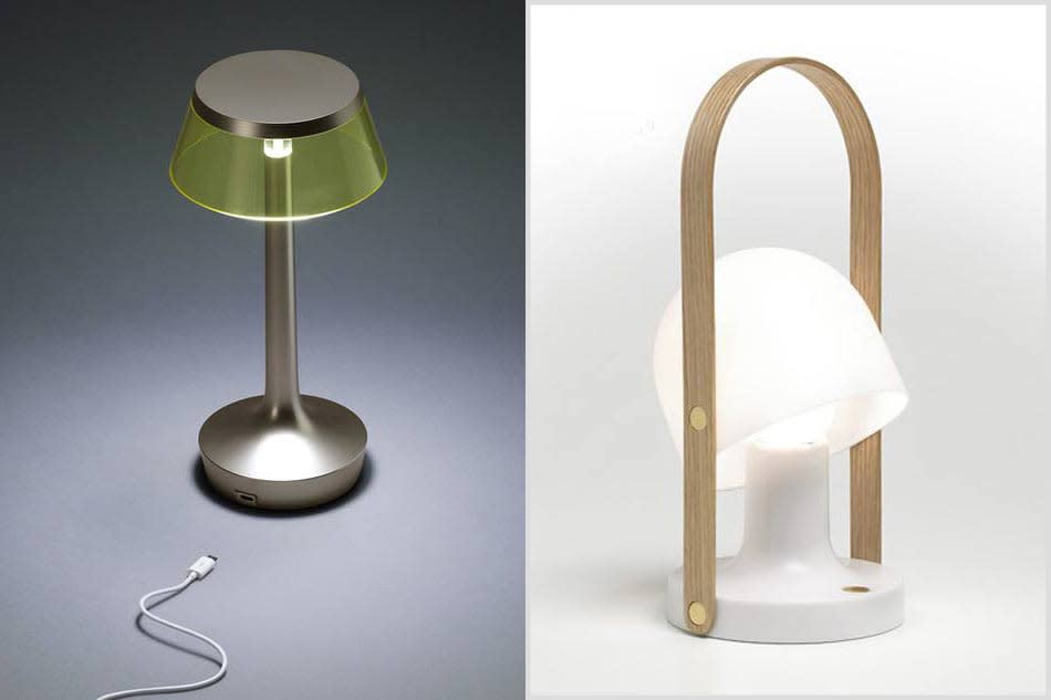 Unsere Top 6 der tragbaren und kabellosen LED Designleuchten für Innen- und Aussenbereich.