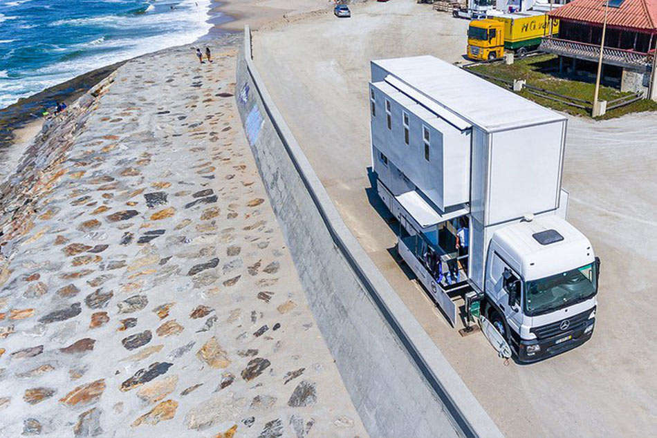 Truck Surf Hotel, der Traum auf sechs Rädern