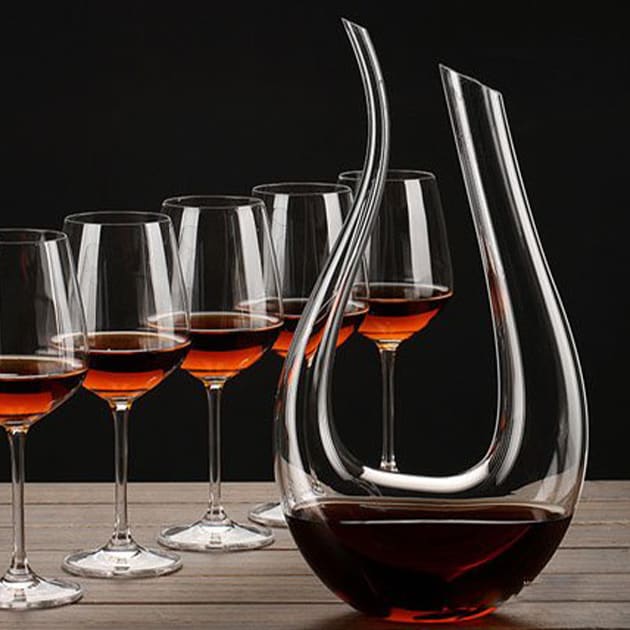 Wein Dekantierer 1200ml aus Kristallglas