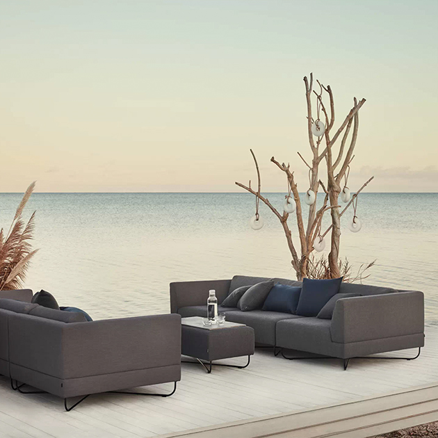 Orlando Outdoor Sofa von bolia – flexibel zusammenstellbar