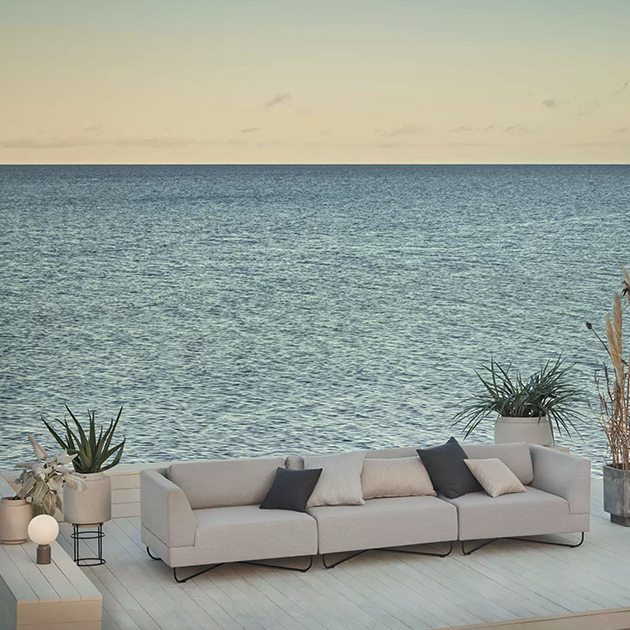 Orlando Outdoor Sofa von bolia – flexibel zusammenstellbar