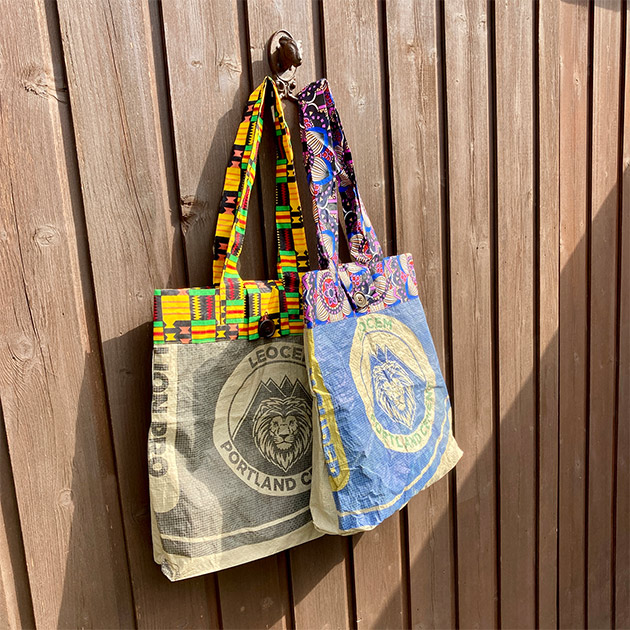 Einkaufstasche Lionbag – nachhaltig und produziert in Sierra Leone