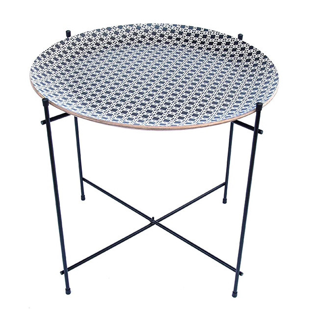 IMAGES D’ORIENT Silsal Beistelltisch mit abnehmbarem Tablett