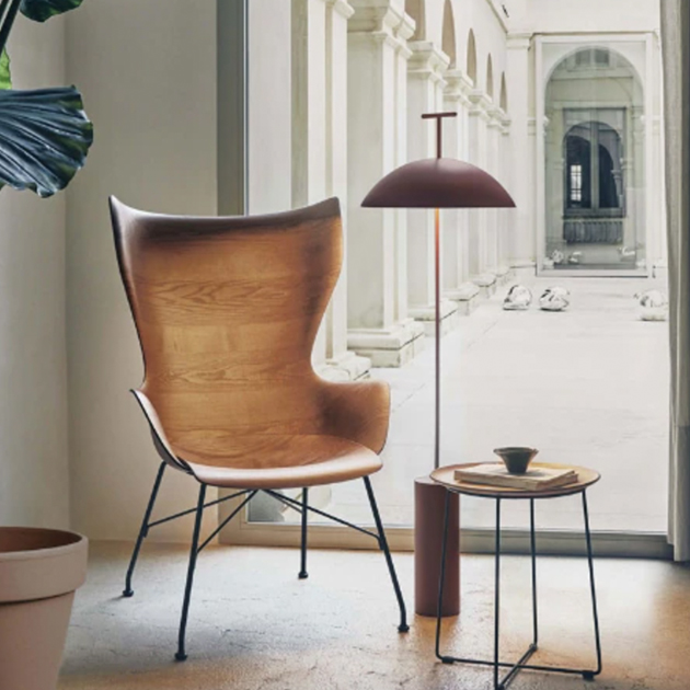 Kartell – raffinierte Geen-A LED Stehleuchte, tragbar