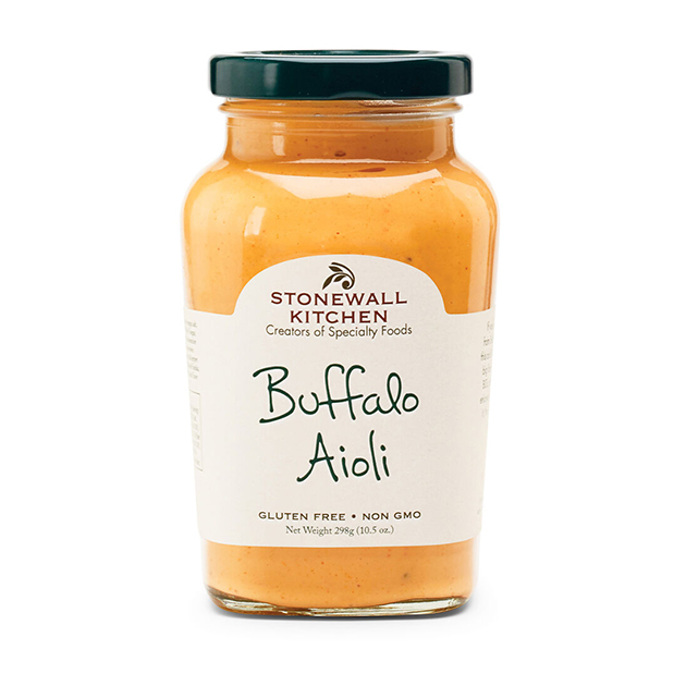 Buffalo Aioli von Stonewall Kitchen. Besonders für Schärfe-Fans und Gourmets