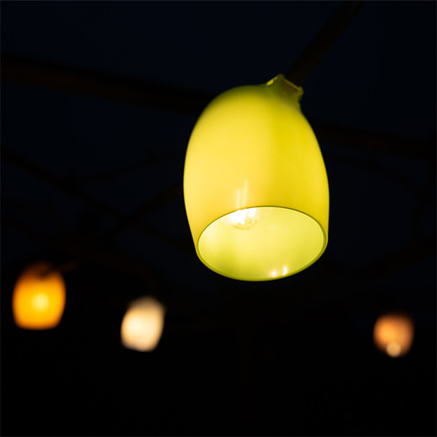 Mehrfarbige Stringlight Outdoor Leuchtgirlande von Weltevree