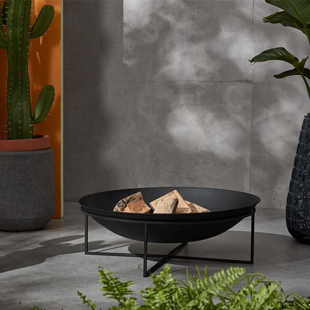 Josper elegante Feuerschale für laue Sommer-und kühle Abende