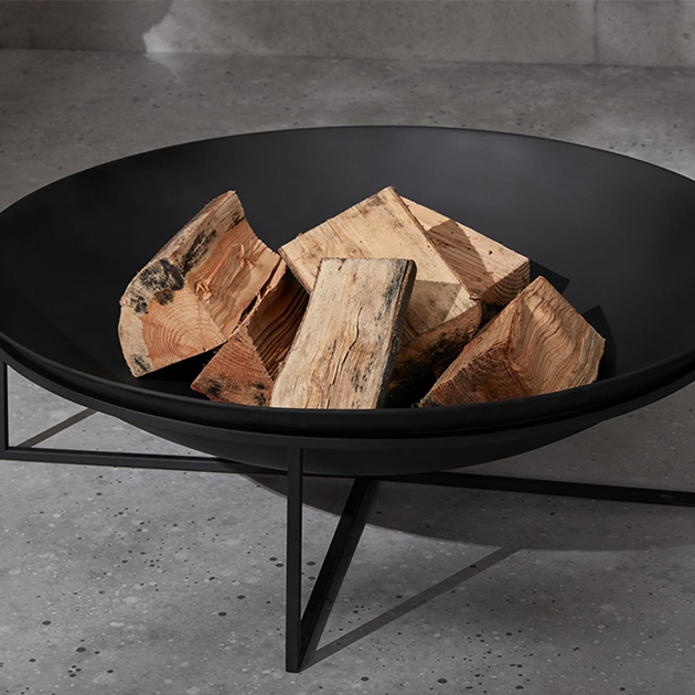 Josper elegante Feuerschale für laue Sommer-und kühle Abende