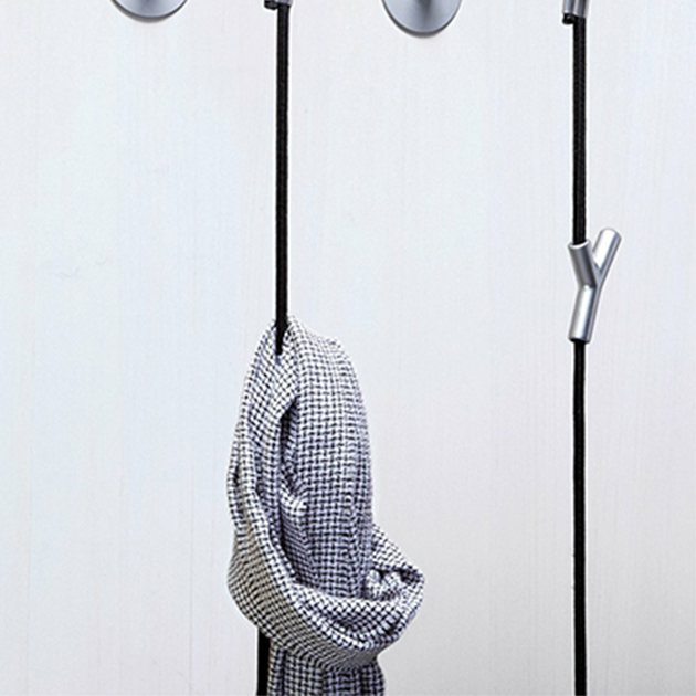 Hängende Wardrope Seilgarderobe