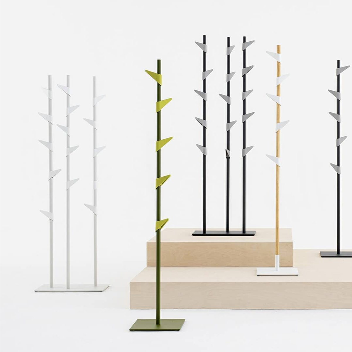 Bamboo von Cascando – anpassbare Garderobe aus Bambus von der Natur inspiriert