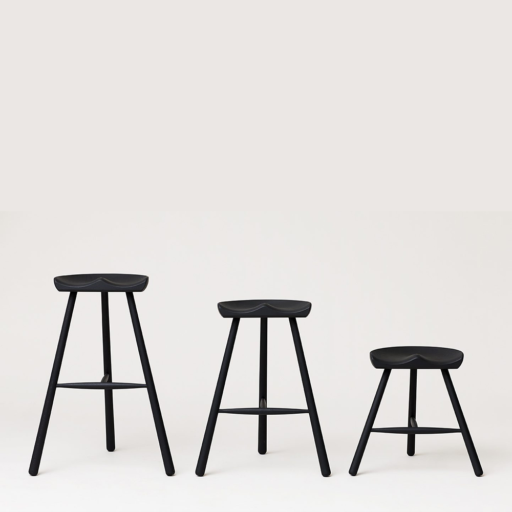 Shoemaker Chair™ – moderner Holzklassiker als Hocker oder Barhocker