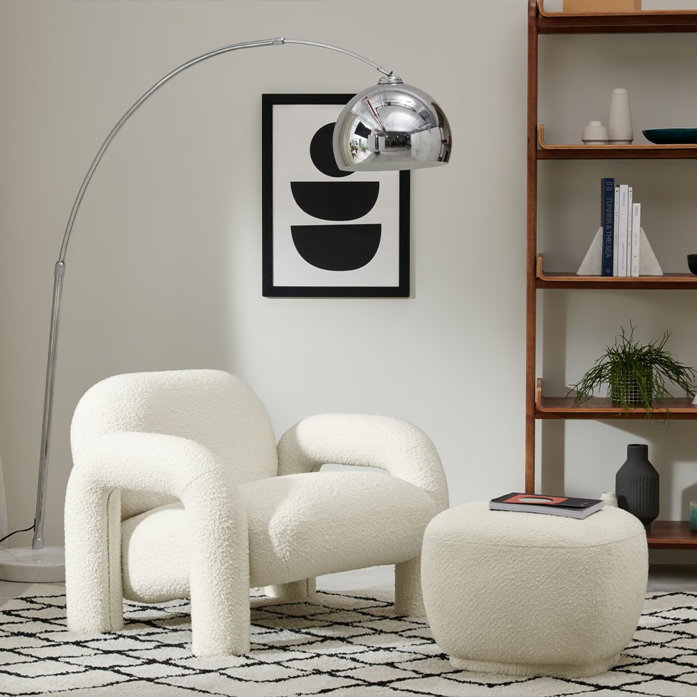Skulpturaler Bobo Armchair - ein Statement Designersessel