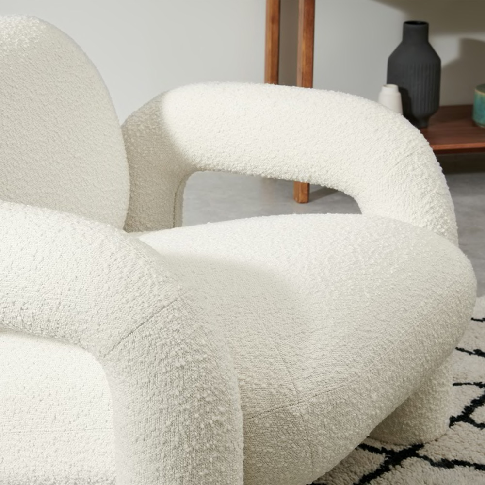 Skulpturaler Bobo Armchair – ein Statement Designersessel