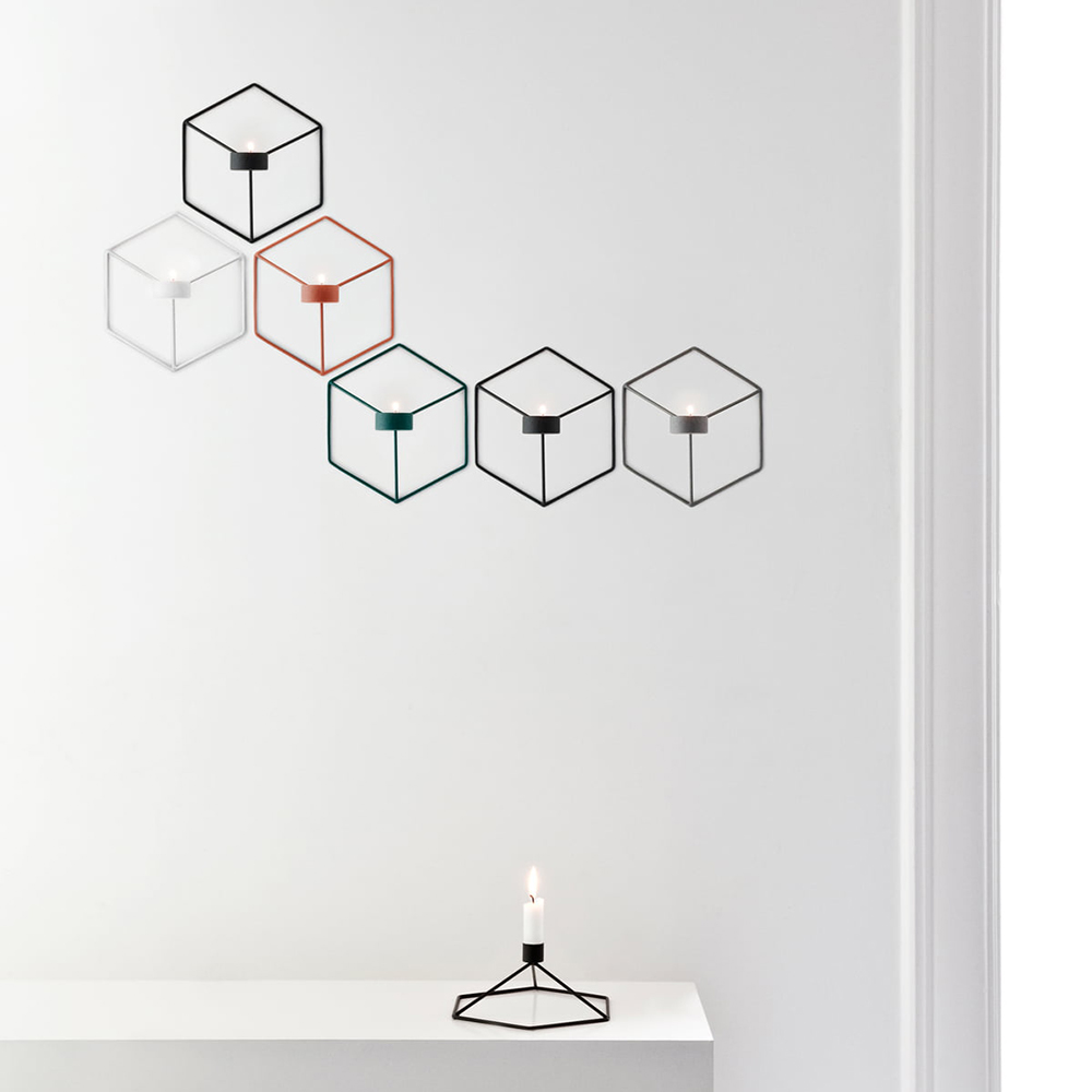 POV Wandteelichthalter – Grafischer Wandschmuck mit Atmosphäre