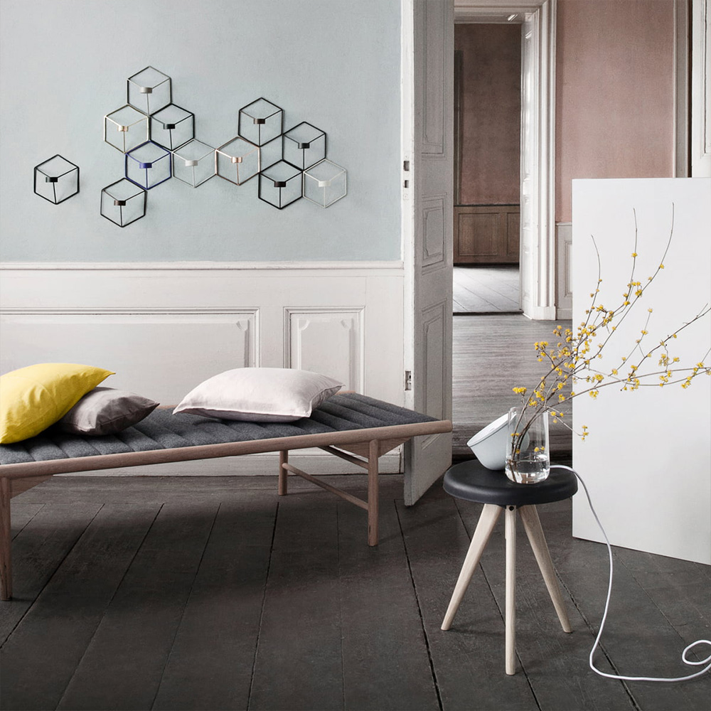 POV Wandteelichthalter – Grafischer Wandschmuck mit Atmosphäre