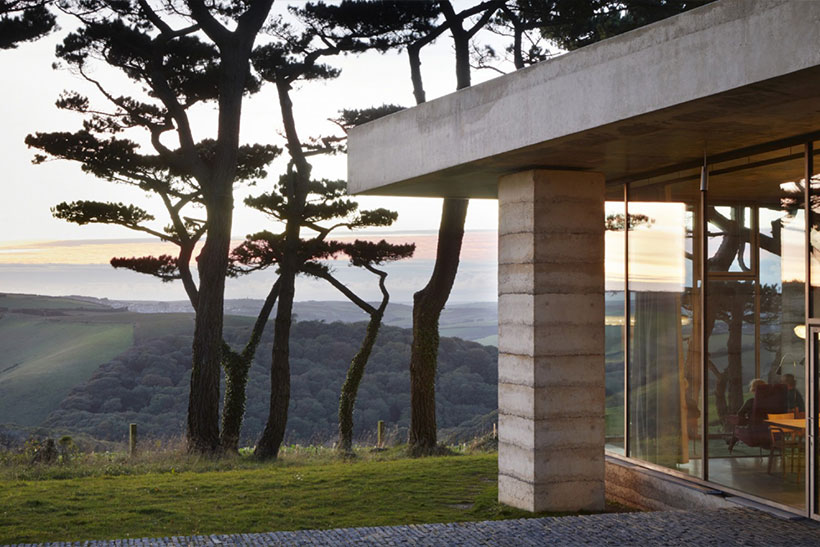 Secular Retreat in den Hügeln von Devon von Peter Zumthor