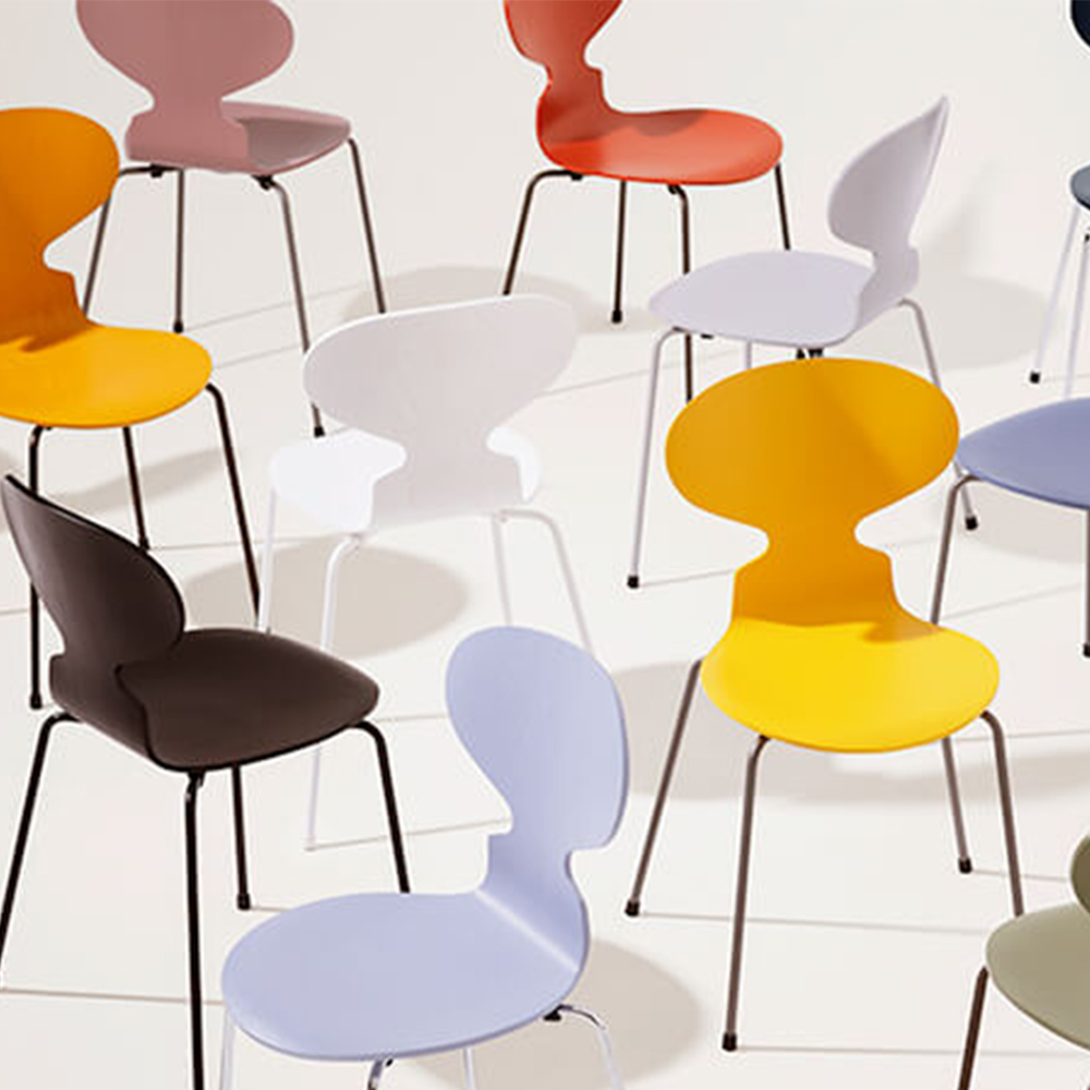 Ant Stuhl – die Ameise – ein Klassiker von Fritz Hansen stets modern