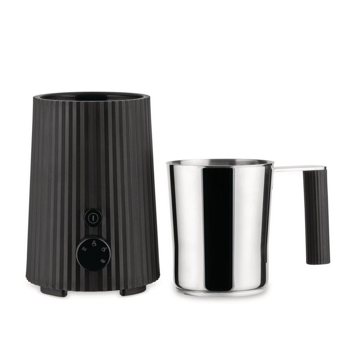 Milchaufschäumer Plissé in Faltoptik von Alessi