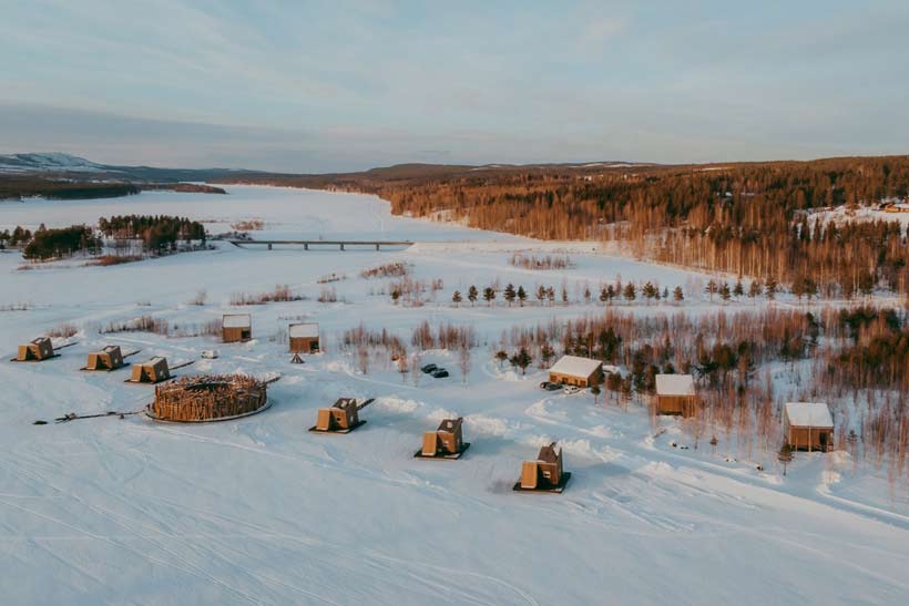 Design und Wellness Spa „Arctic Bath“ in Schwedisch Lappland ist unvergleichlich