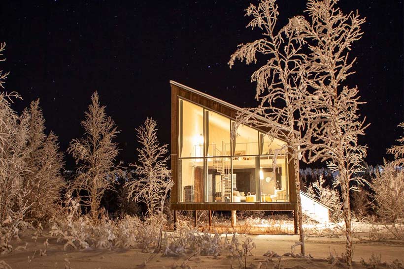 Design und Wellness Spa „Arctic Bath“ in Schwedisch Lappland ist unvergleichlich