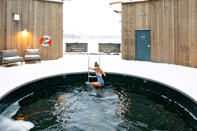 Design und Wellness Spa „Arctic Bath“ in Schwedisch Lappland ist unvergleichlich