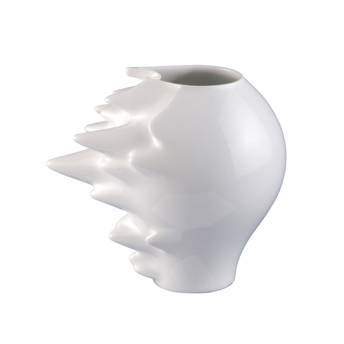 Faszinierende Interpretation der gesellschaftlichen Veränderungen – Fast Vase von Rosenthal
