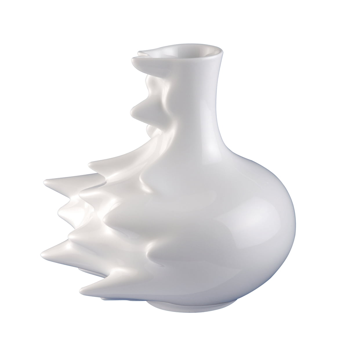 Faszinierende Interpretation der gesellschaftlichen Veränderungen – Fast Vase von Rosenthal