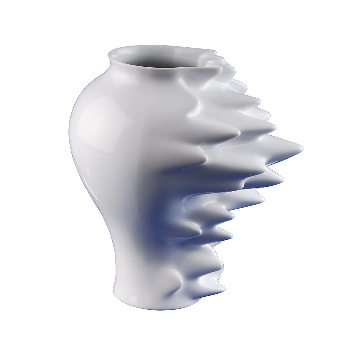 Faszinierende Interpretation der gesellschaftlichen Veränderungen – Fast Vase von Rosenthal