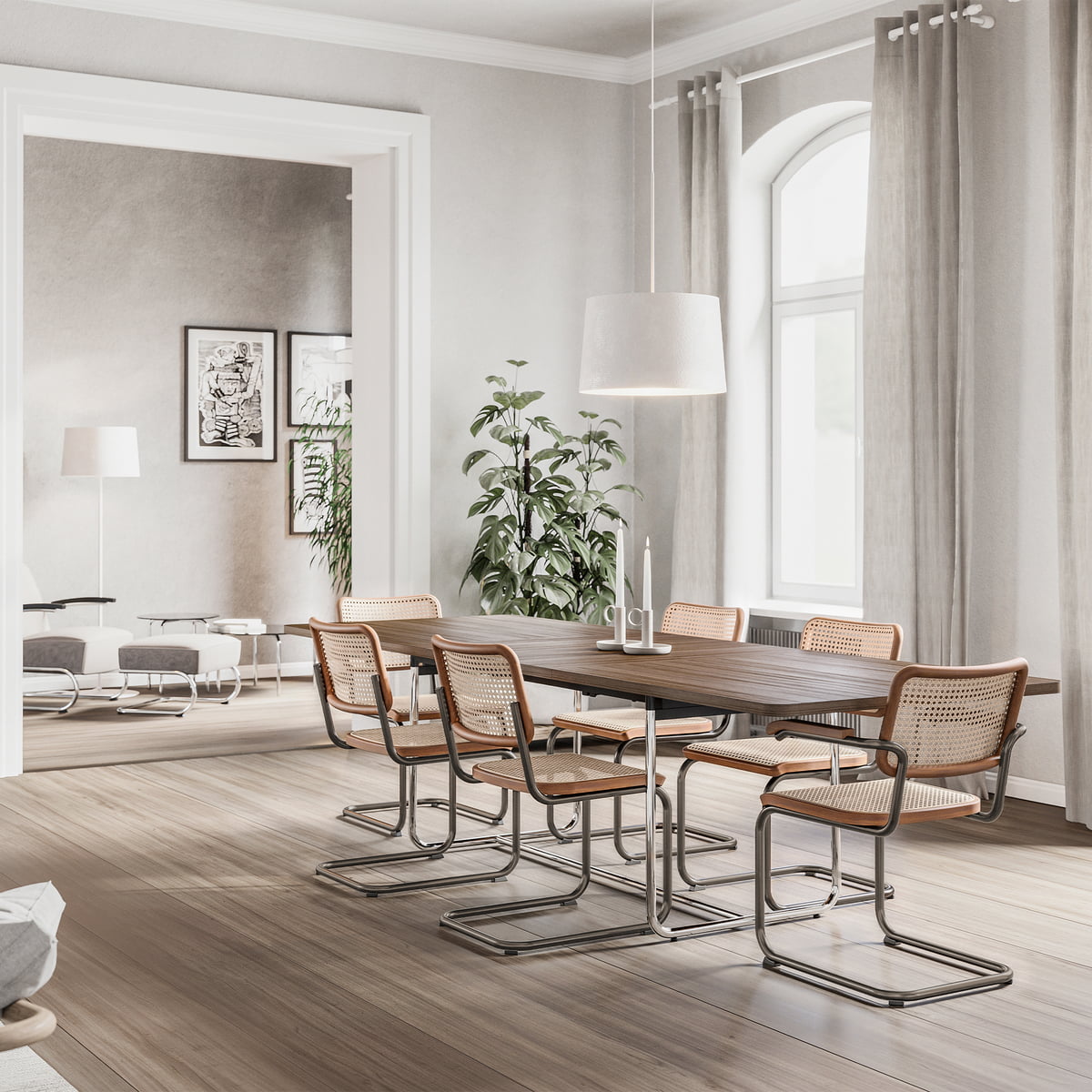 V 64 Freischwinger Stuhl von Thonet