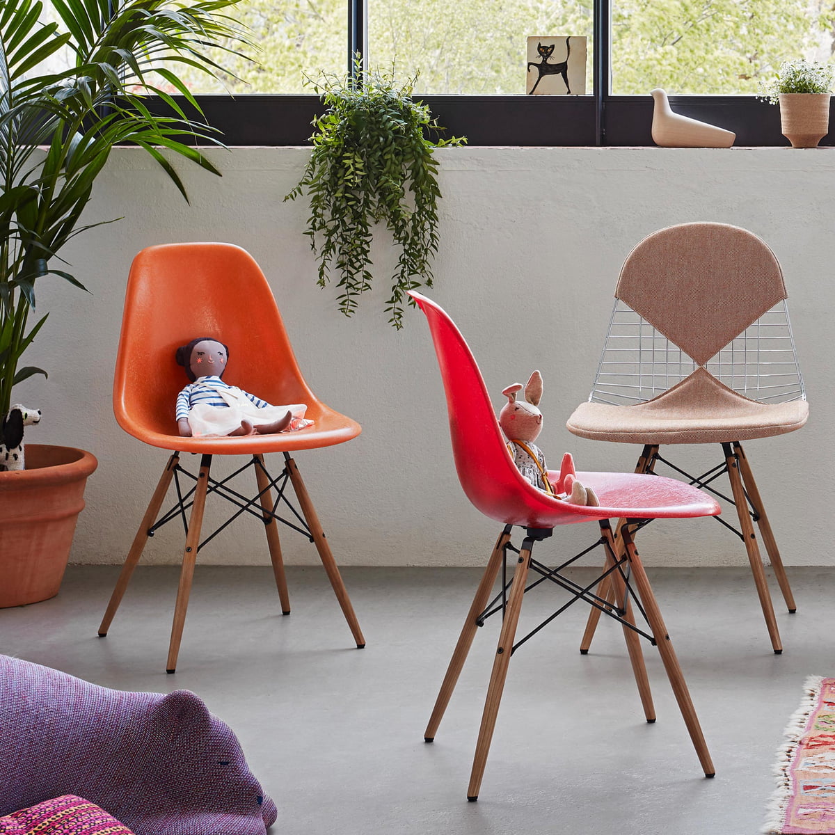 Eames Plastic Side Chair zeitlos modern