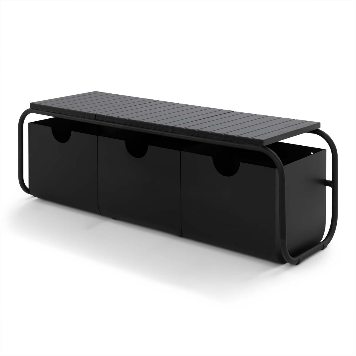 Astoria von Spinder Design – elegante Flurbank mit Aufbewahrung