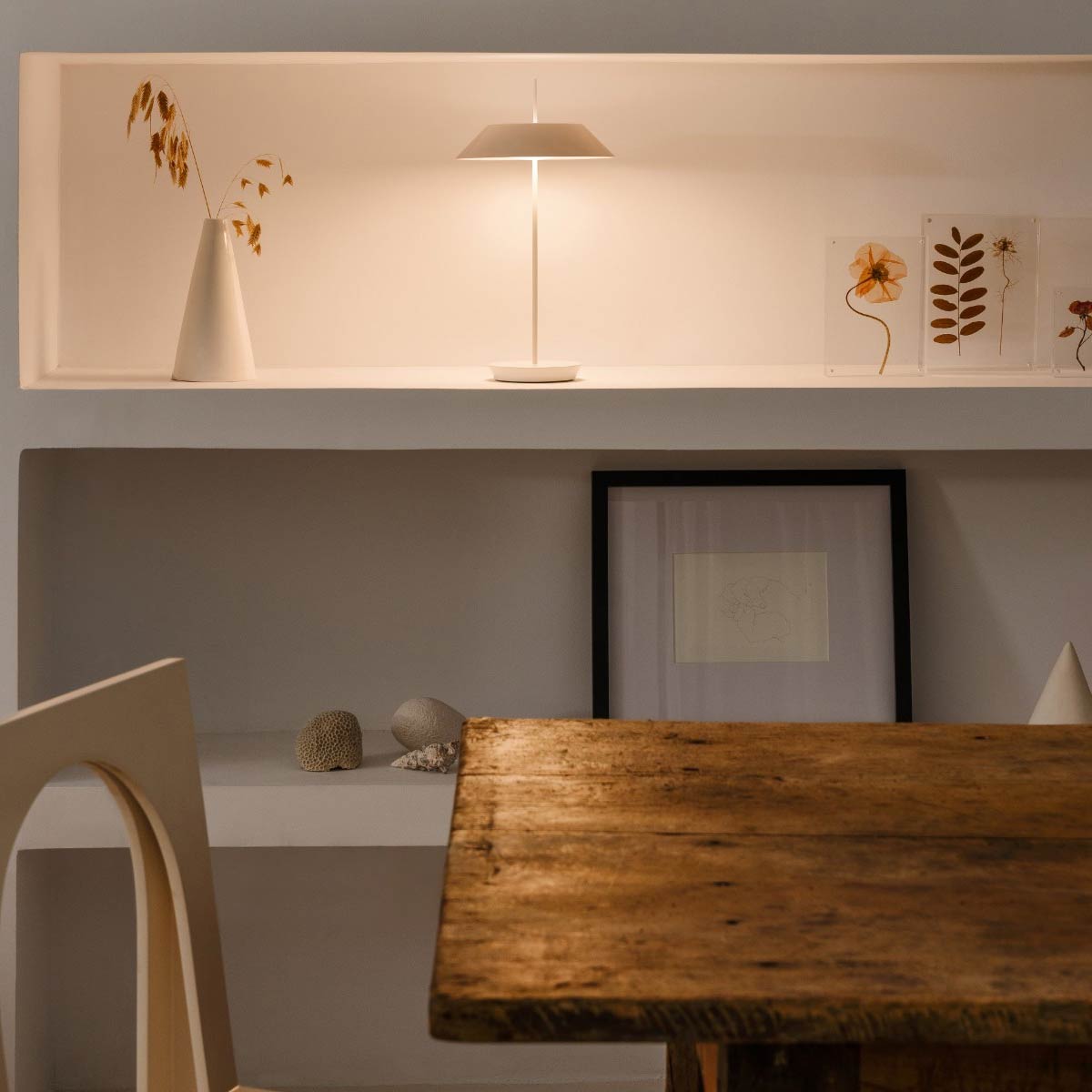 LED Akkuleuchte Mayfair Mini von Vibia für In-Outdoor und Hospitality